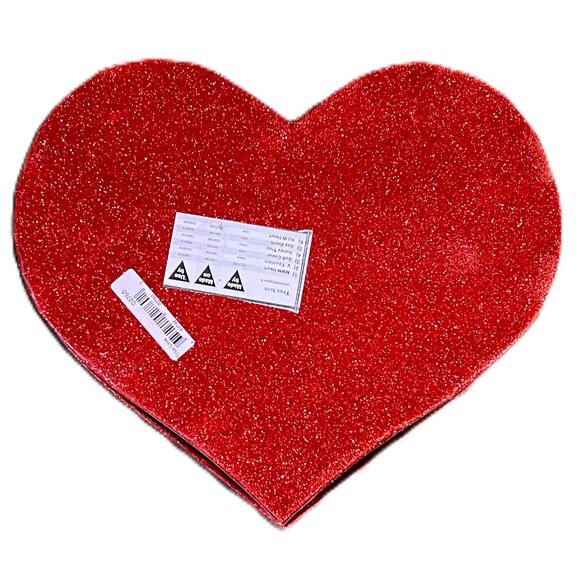 Vtg. LUSH Red Sparkle "True Love" Empty Gift Box: Reuse/Display/Collect, Box #1 - Picture 2 of 5